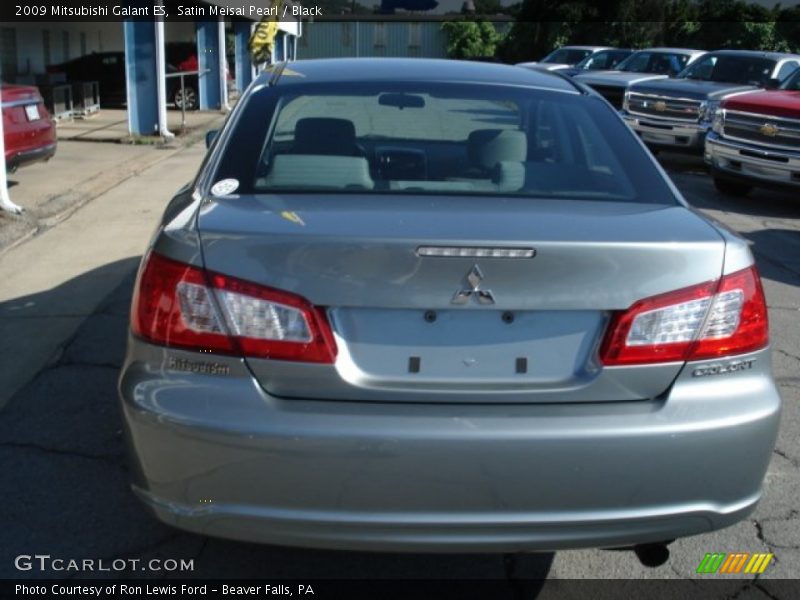 Satin Meisai Pearl / Black 2009 Mitsubishi Galant ES