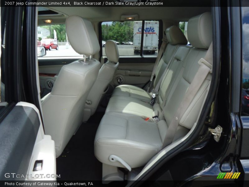Black Clearcoat / Dark Slate Gray/Light Graystone 2007 Jeep Commander Limited 4x4