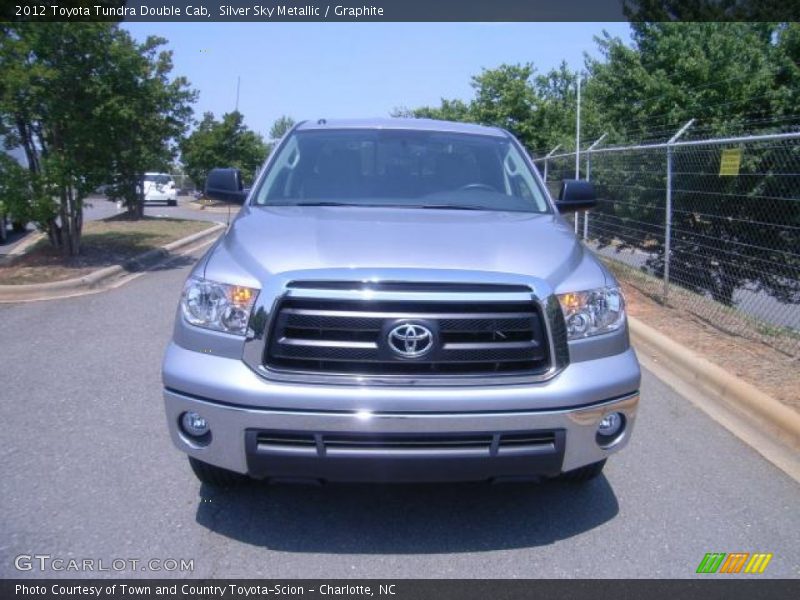 Silver Sky Metallic / Graphite 2012 Toyota Tundra Double Cab