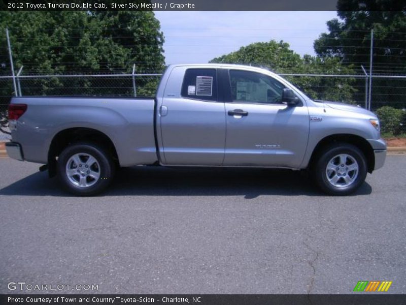 Silver Sky Metallic / Graphite 2012 Toyota Tundra Double Cab