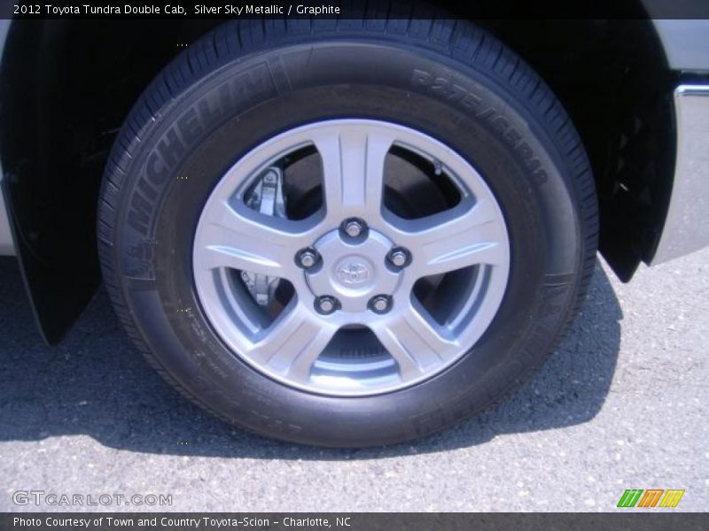 Silver Sky Metallic / Graphite 2012 Toyota Tundra Double Cab