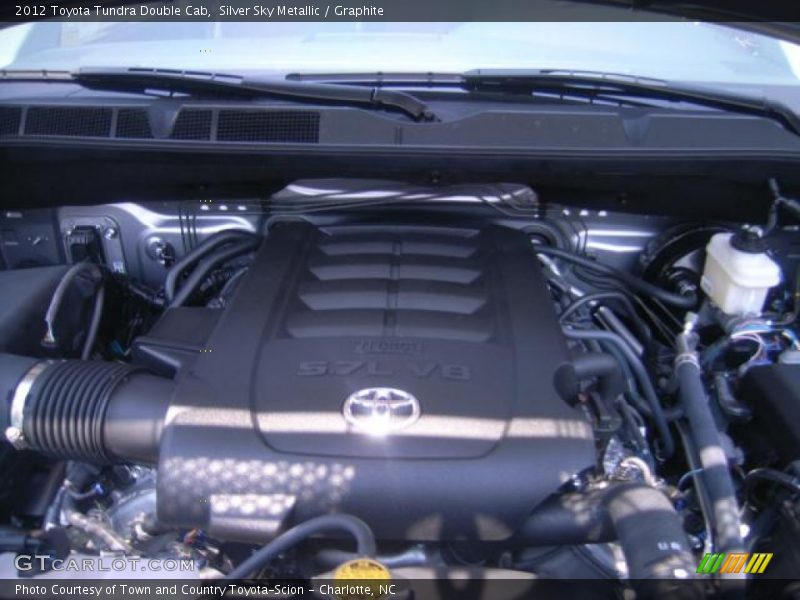 Silver Sky Metallic / Graphite 2012 Toyota Tundra Double Cab