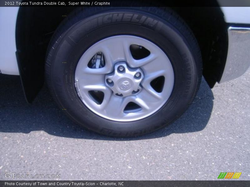 Super White / Graphite 2012 Toyota Tundra Double Cab