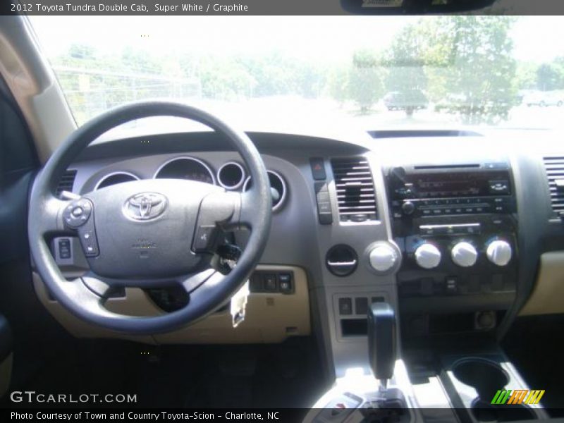 Super White / Graphite 2012 Toyota Tundra Double Cab