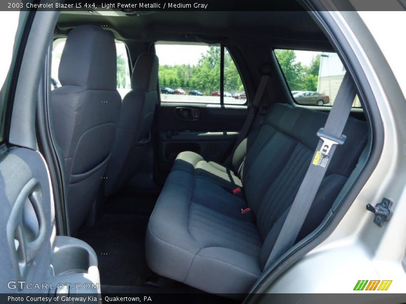Light Pewter Metallic / Medium Gray 2003 Chevrolet Blazer LS 4x4