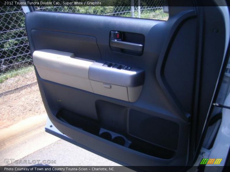 Super White / Graphite 2012 Toyota Tundra Double Cab