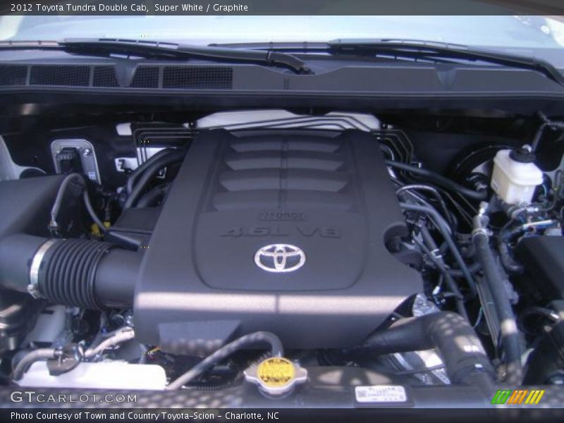 Super White / Graphite 2012 Toyota Tundra Double Cab