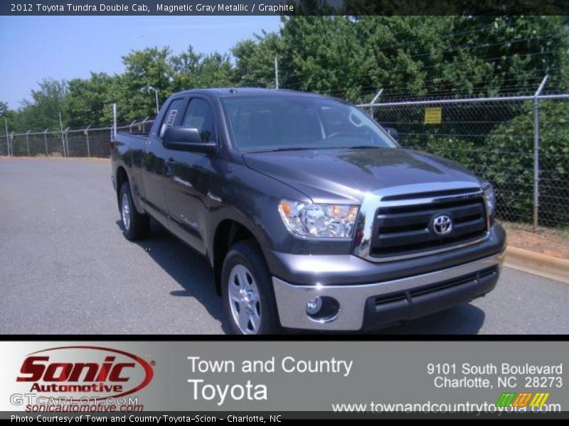Magnetic Gray Metallic / Graphite 2012 Toyota Tundra Double Cab