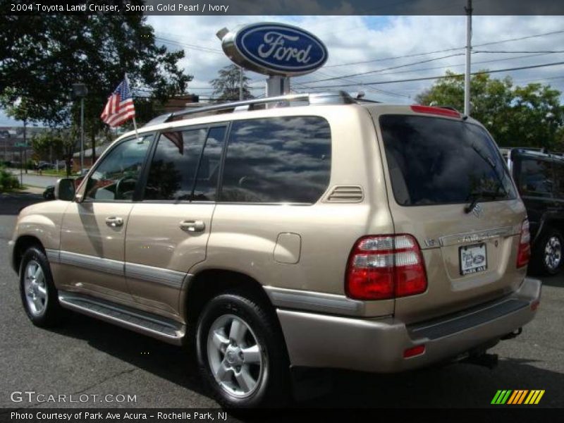 Sonora Gold Pearl / Ivory 2004 Toyota Land Cruiser