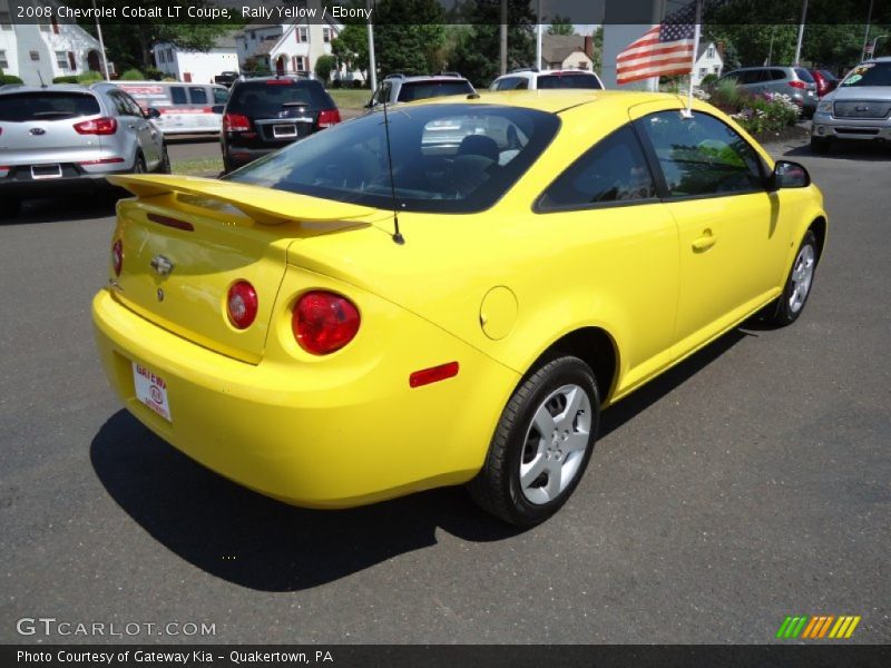 Rally Yellow / Ebony 2008 Chevrolet Cobalt LT Coupe