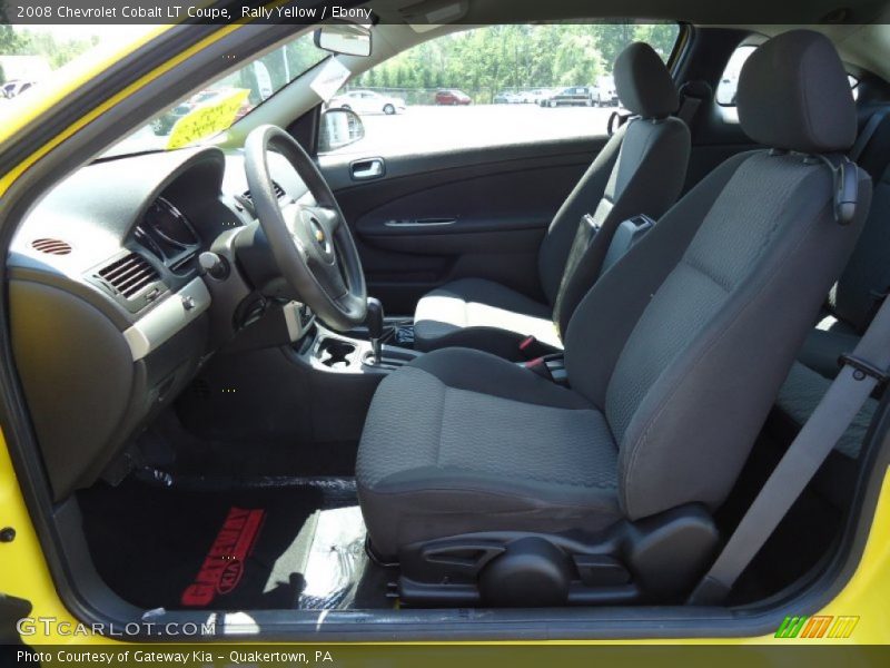 Rally Yellow / Ebony 2008 Chevrolet Cobalt LT Coupe