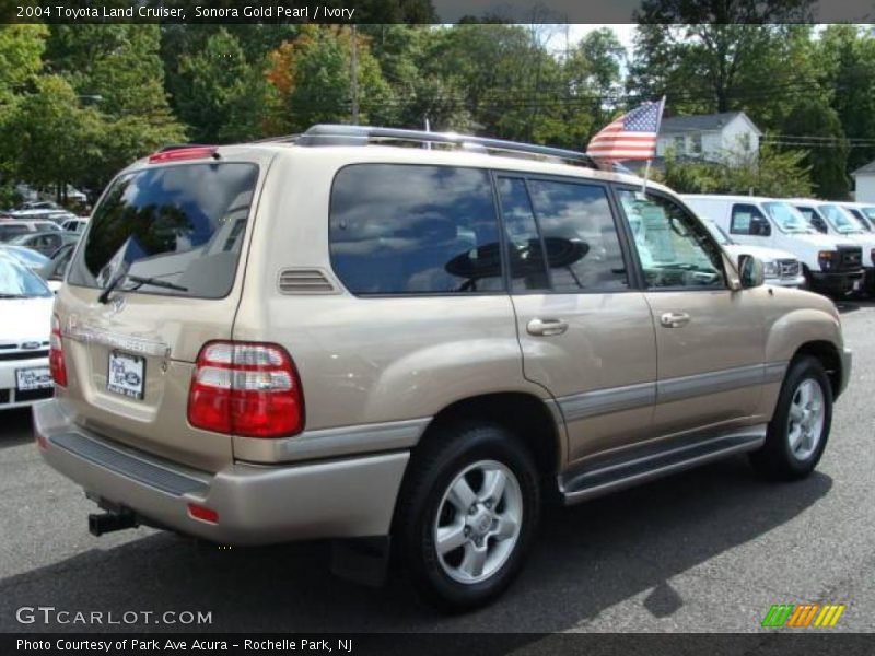 Sonora Gold Pearl / Ivory 2004 Toyota Land Cruiser