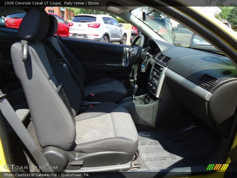 Rally Yellow / Ebony 2008 Chevrolet Cobalt LT Coupe