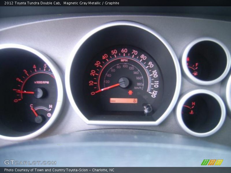 Magnetic Gray Metallic / Graphite 2012 Toyota Tundra Double Cab