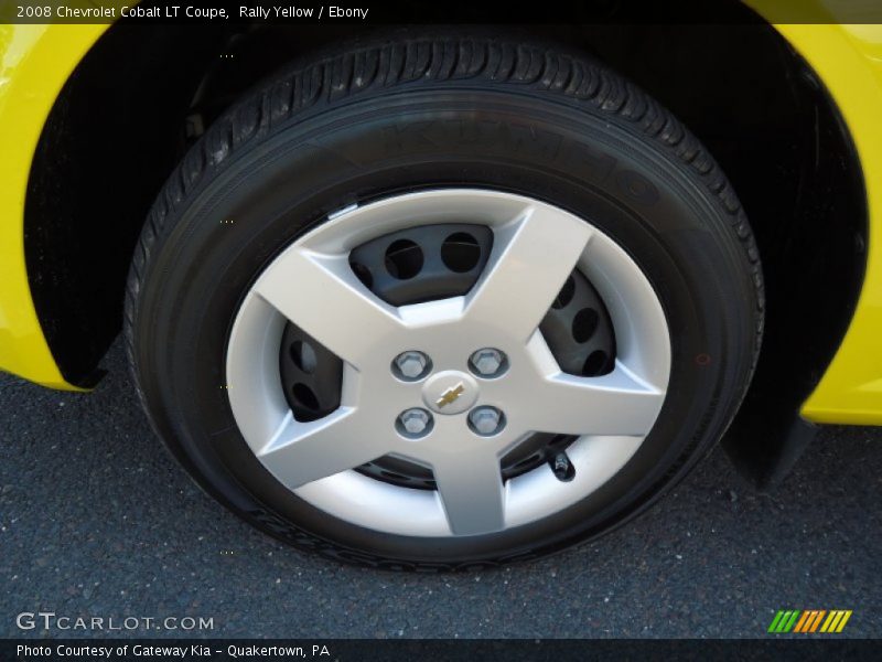 Rally Yellow / Ebony 2008 Chevrolet Cobalt LT Coupe