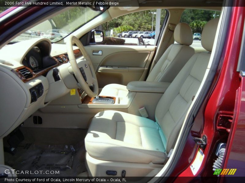 Merlot Metallic / Pebble Beige 2006 Ford Five Hundred Limited