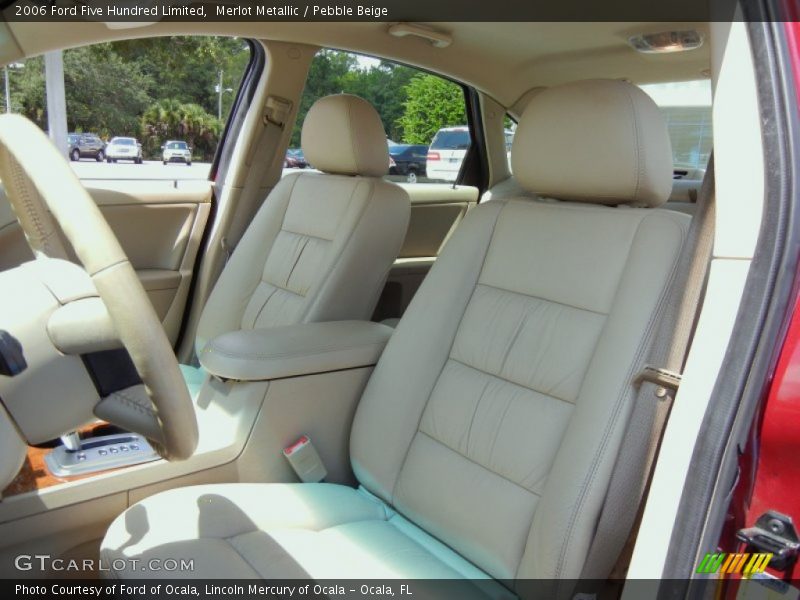 Merlot Metallic / Pebble Beige 2006 Ford Five Hundred Limited