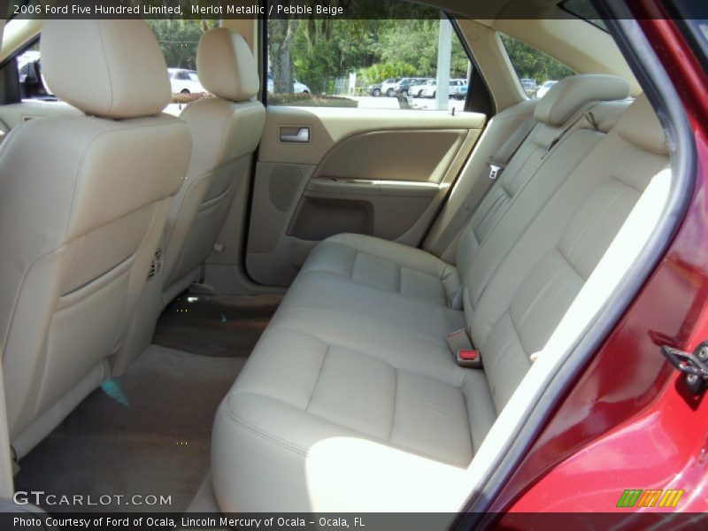 Merlot Metallic / Pebble Beige 2006 Ford Five Hundred Limited