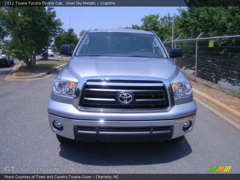 Silver Sky Metallic / Graphite 2012 Toyota Tundra Double Cab