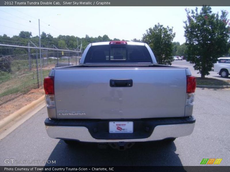 Silver Sky Metallic / Graphite 2012 Toyota Tundra Double Cab