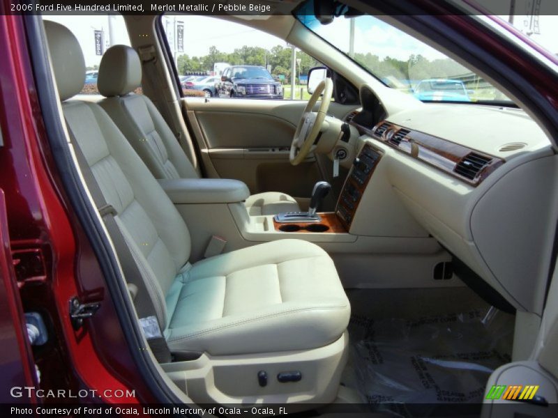 Merlot Metallic / Pebble Beige 2006 Ford Five Hundred Limited