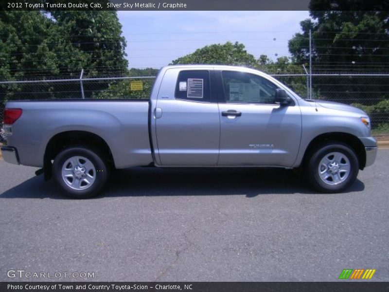 Silver Sky Metallic / Graphite 2012 Toyota Tundra Double Cab