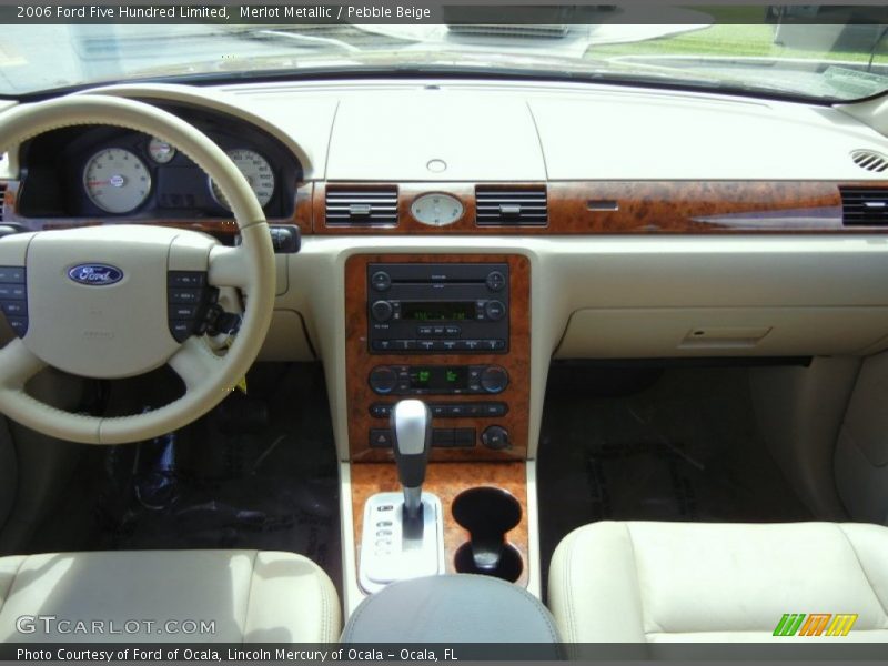 Merlot Metallic / Pebble Beige 2006 Ford Five Hundred Limited