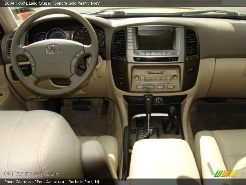 Sonora Gold Pearl / Ivory 2004 Toyota Land Cruiser