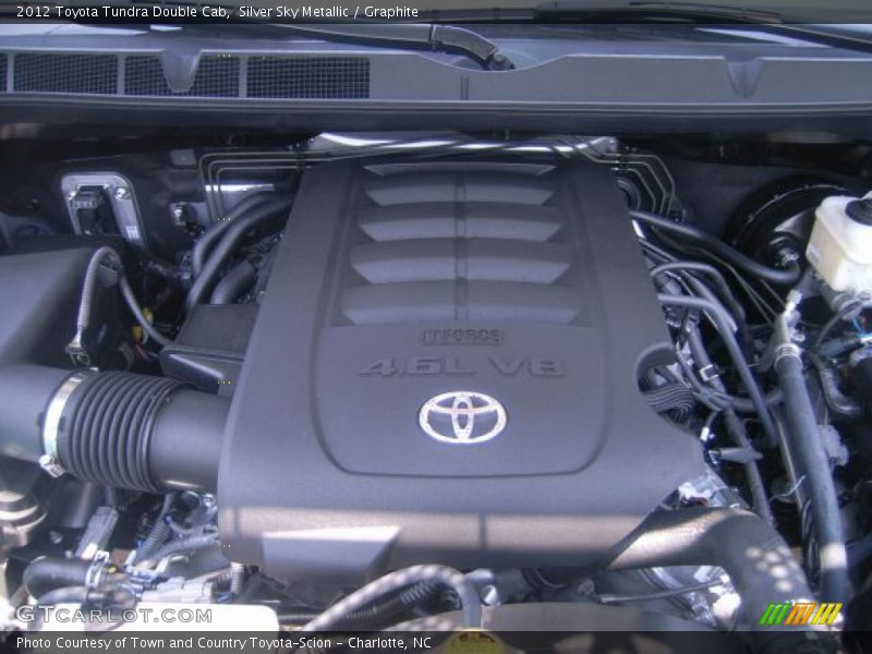 Silver Sky Metallic / Graphite 2012 Toyota Tundra Double Cab