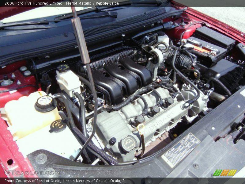 Merlot Metallic / Pebble Beige 2006 Ford Five Hundred Limited