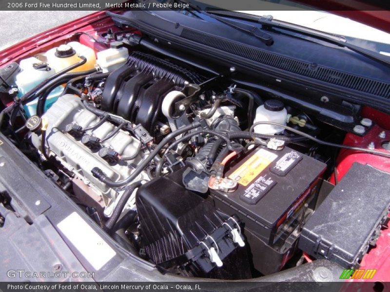 Merlot Metallic / Pebble Beige 2006 Ford Five Hundred Limited