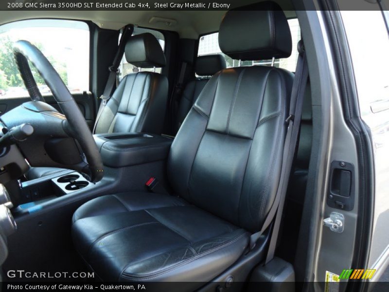 Front Seat of 2008 Sierra 3500HD SLT Extended Cab 4x4