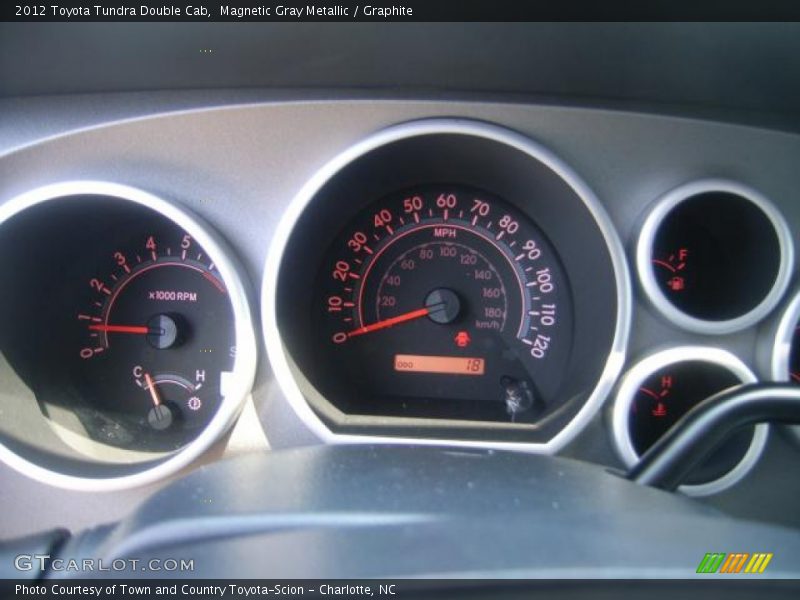 Magnetic Gray Metallic / Graphite 2012 Toyota Tundra Double Cab