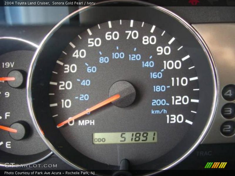 Sonora Gold Pearl / Ivory 2004 Toyota Land Cruiser