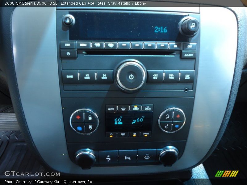 Controls of 2008 Sierra 3500HD SLT Extended Cab 4x4