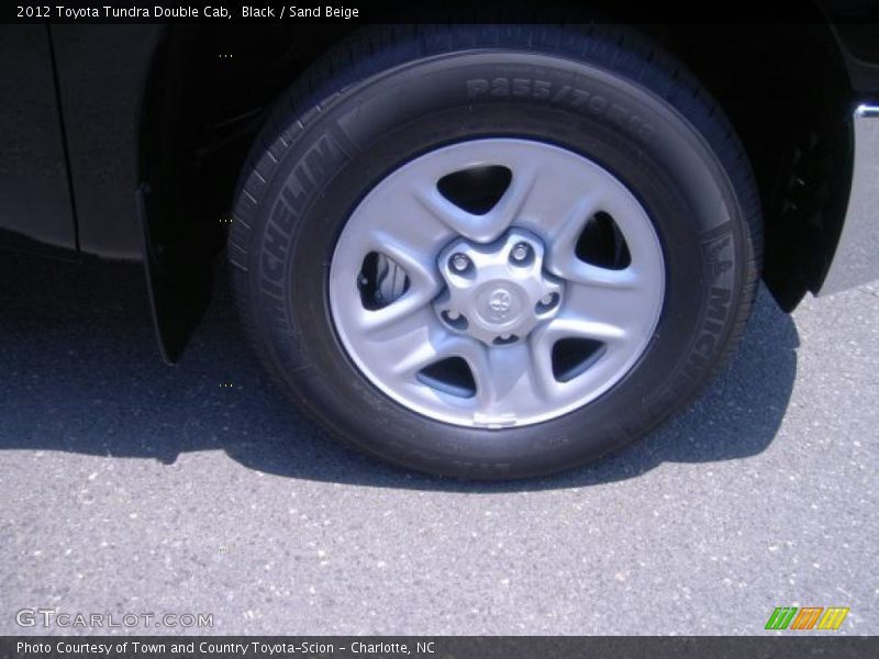 Black / Sand Beige 2012 Toyota Tundra Double Cab