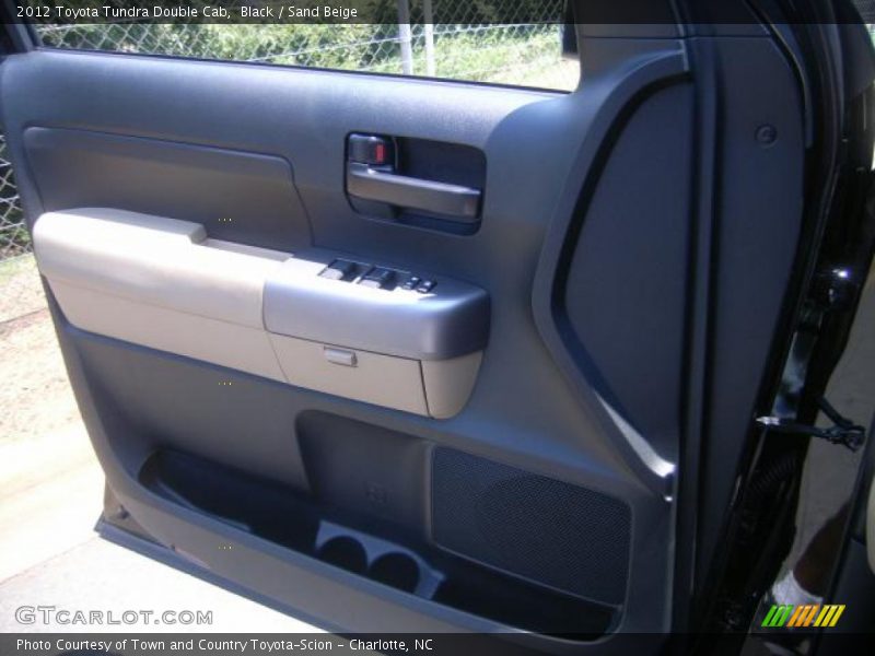 Black / Sand Beige 2012 Toyota Tundra Double Cab