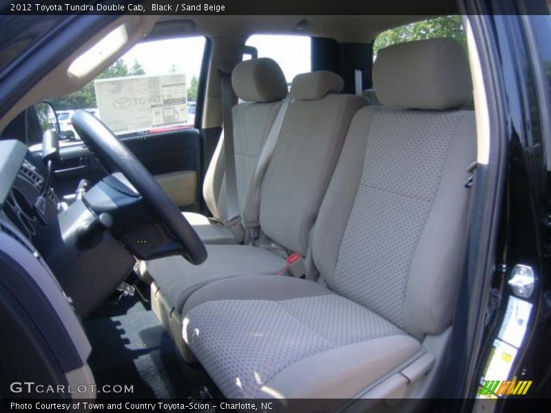  2012 Tundra Double Cab Sand Beige Interior
