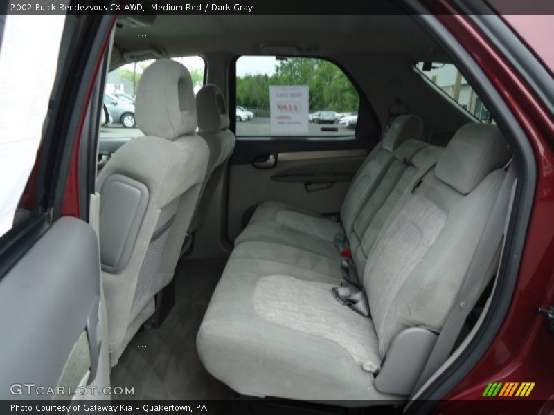 Medium Red / Dark Gray 2002 Buick Rendezvous CX AWD