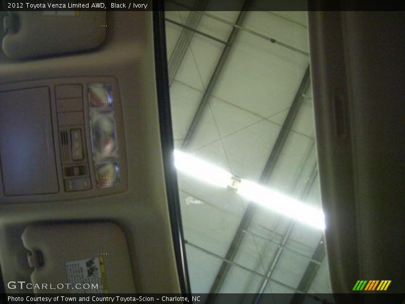 Black / Ivory 2012 Toyota Venza Limited AWD