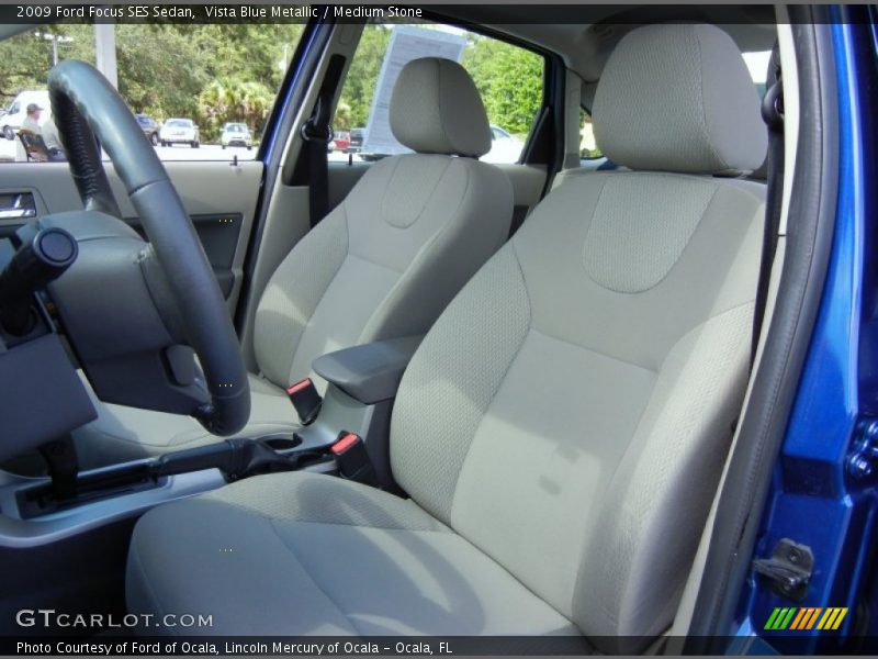 Front Seat of 2009 Focus SES Sedan