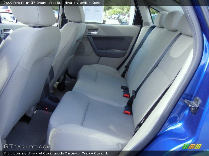 Rear Seat of 2009 Focus SES Sedan