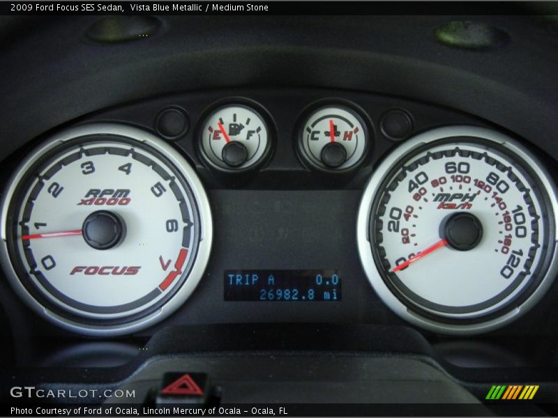  2009 Focus SES Sedan SES Sedan Gauges