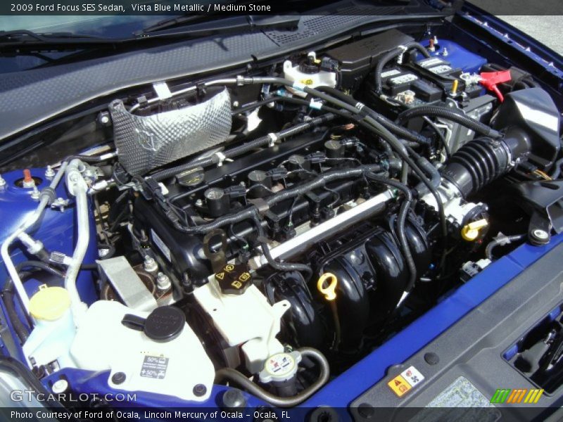  2009 Focus SES Sedan Engine - 2.0 Liter DOHC 16-Valve Duratec 4 Cylinder