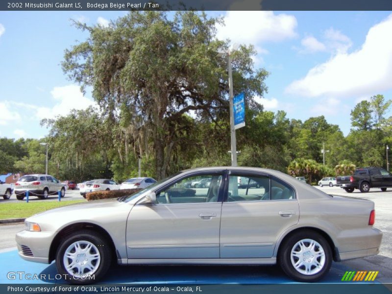 Bodega Beige Pearl / Tan 2002 Mitsubishi Galant LS