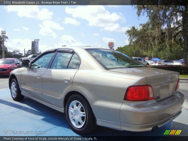 Bodega Beige Pearl / Tan 2002 Mitsubishi Galant LS