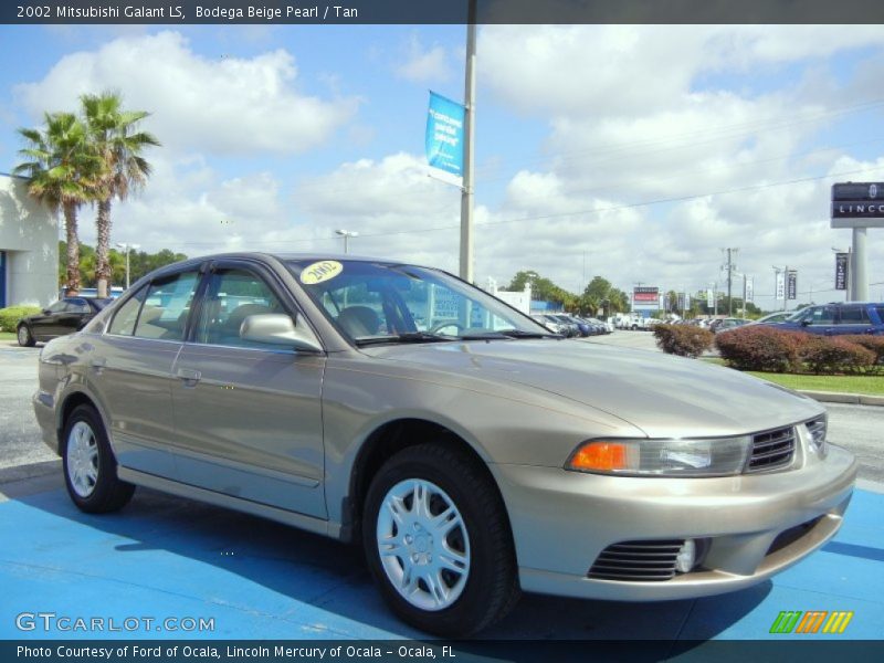 Bodega Beige Pearl / Tan 2002 Mitsubishi Galant LS