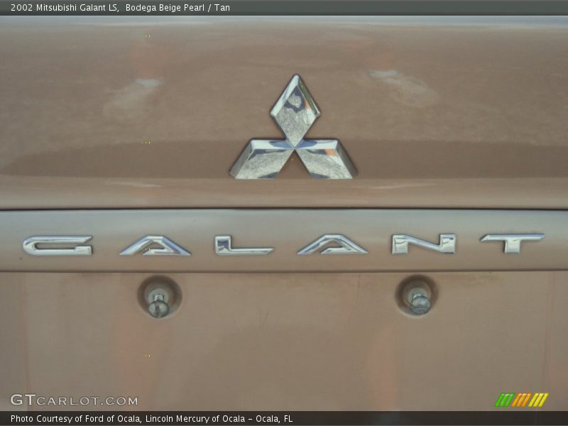 Bodega Beige Pearl / Tan 2002 Mitsubishi Galant LS