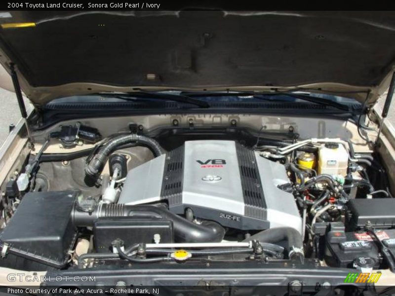 Sonora Gold Pearl / Ivory 2004 Toyota Land Cruiser