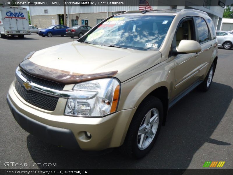 Sandstone Metallic / Light Cashmere 2006 Chevrolet Equinox LT AWD